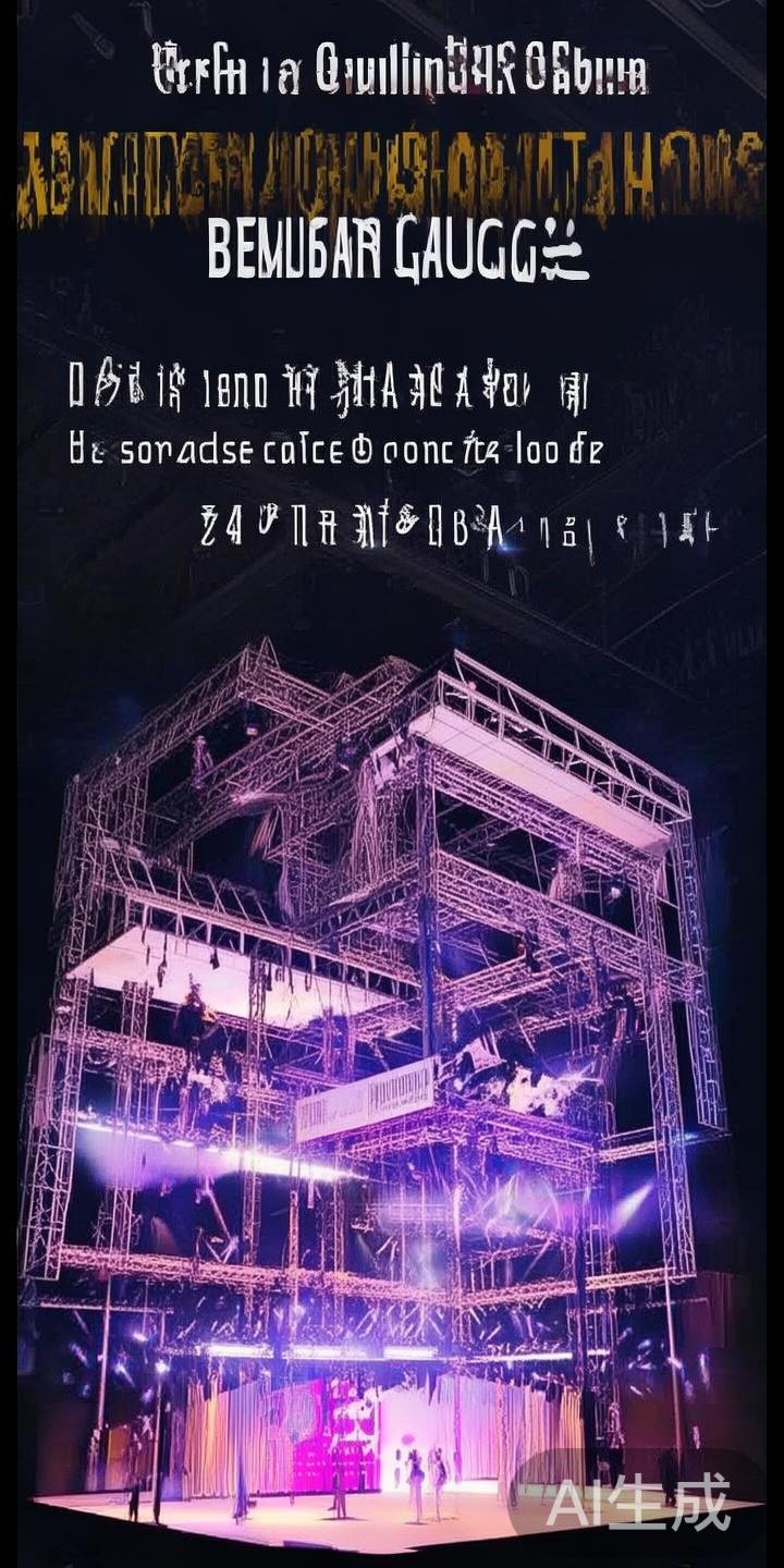 以某大型文艺晚会为例，采用金年会的多层次舞台架，结